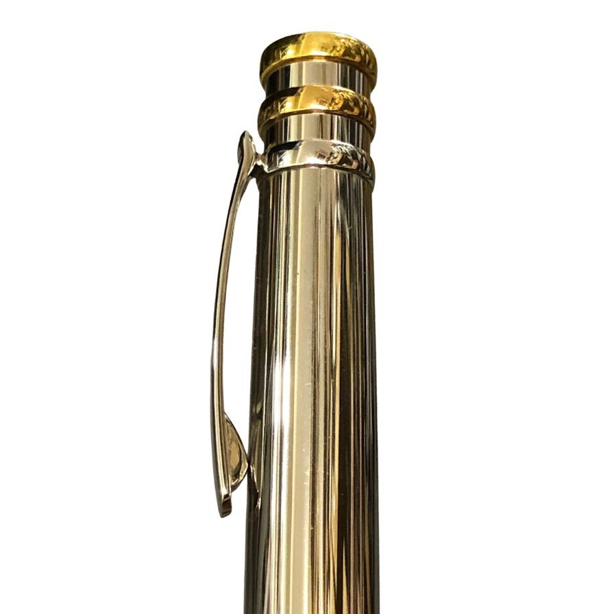 カルティエ ボールペン ツイスト式 トリニティ シルバー ＆ゴールド CARTIER【AFI18-2】