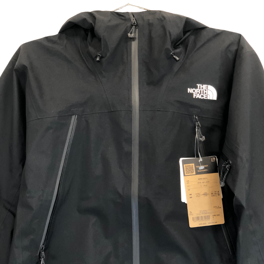 新品同様◆ザ ノース フェイス NPW12501 クライムライトジャケット レディース ブラック サイズL THE NORTH FACE 【AFA20】