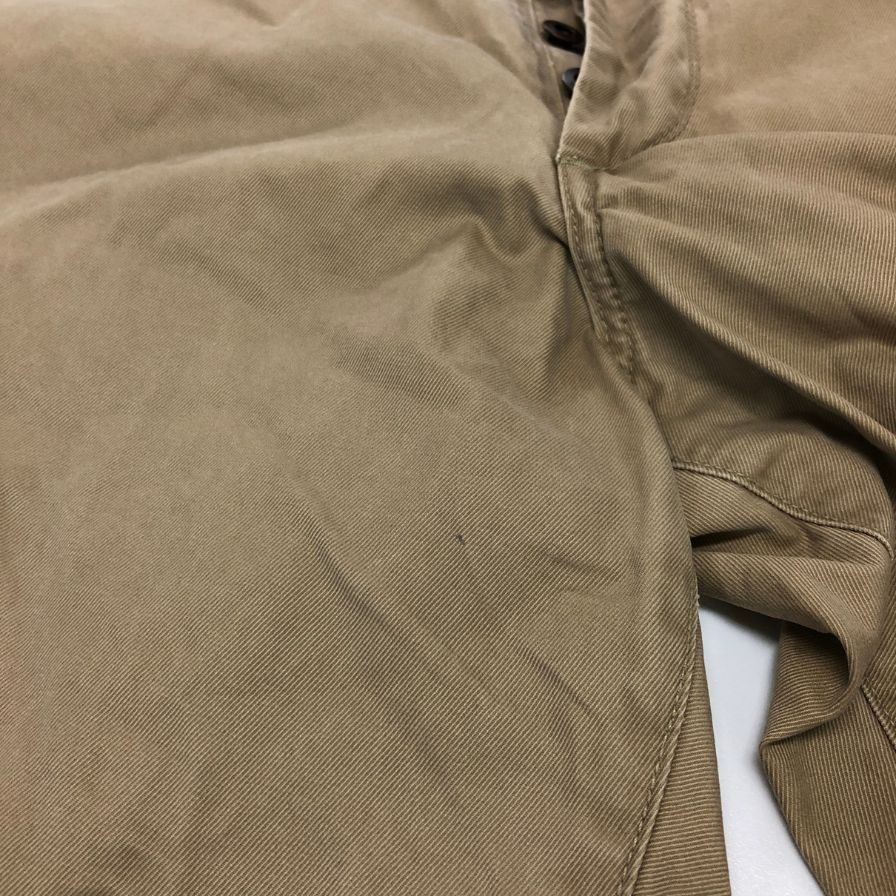 グロウン＆ソーン シップス チノパンツ ボタンフライ ベージュ サイズ30 GROWN&SEWN 【AFB1】