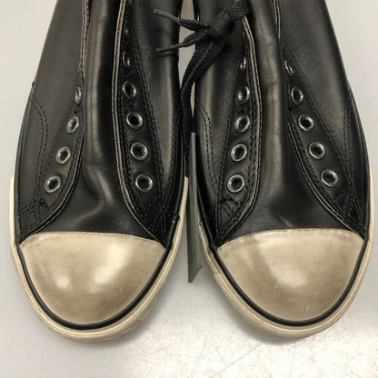 コンバース ジョンバルベイトス スニーカー ローカット レザー スリッポン USED加工 メンズ サイズ28.5cm CONVERSE john varvatos 約28.5cm【AFC47】