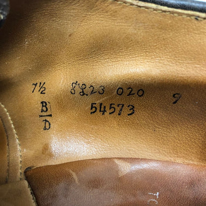 オールデン トゥモローランド別注 Vチップ 54573 カーフ ブラウン US7.5D ALDEN ビジネスシューズ 約25.5cm【LA】【中古】