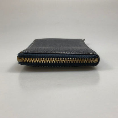 オオバセイホウ ロングウォレット 長財布 ラウンドファスナー レザー ネイビー 大峡製鞄【AFI27】