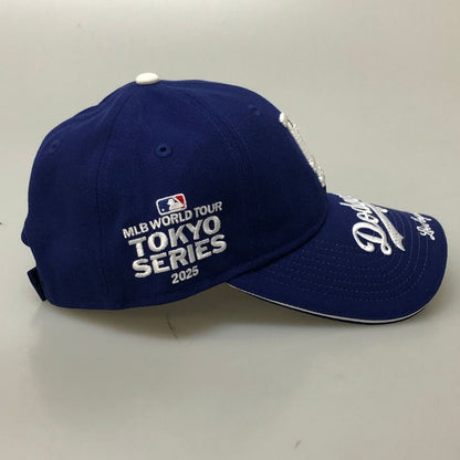ニューエラ×MLB GR8別注 キャップ MLB World Tour Tokyo Series 2025 LA ドジャース ネイビー サイズSｰM NEW ERA【AFB54】【中古】