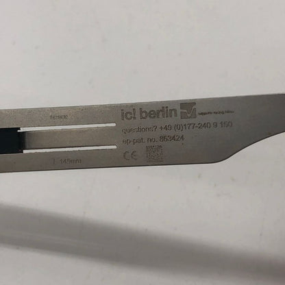 アイシーベルリン ウェリントン型 モデル darren c 55□16 ブラック ic! berlin【AFI16】
