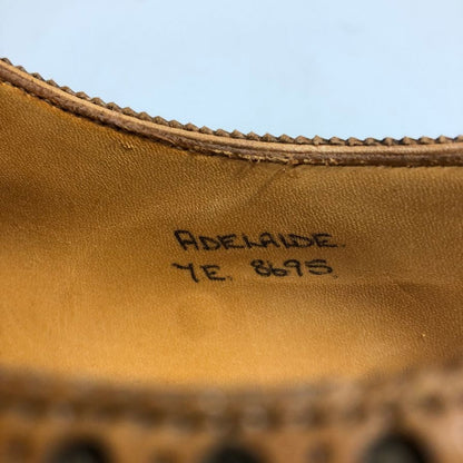 ジョンロブ アデレード 8695ラスト ライトブラウン サイズUK7E John Lobb ビジネスシューズ 約25.5cm【LA】【中古】