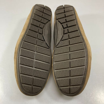 バーニーズニューヨーク ドライビングシューズ スエード モカシン メンズ ベージュ サイズ42 BARNEYS NEWYORK 約27.0cm【AFC32】