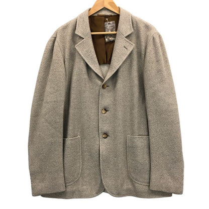 新品同様◆スティレラティーノ テーラードジャケットベージュ カシミア混 サイズ48  Stile Latino 【AFB13】