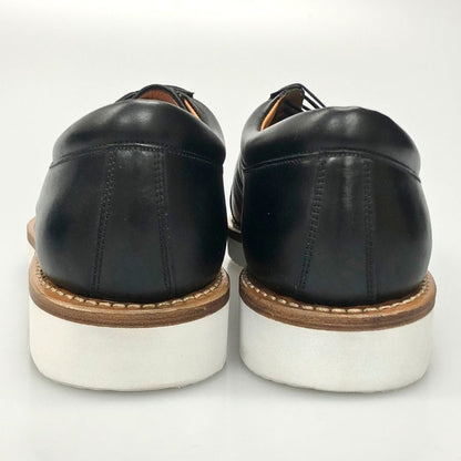 ジャランスリウァヤ レザースニーカー EXTRA LIGHT 990088 カーフ ブラック サイズ8 メンズ Jalan Sriwijaya Intelligence Shoes 約26.5cm【AFD15-2】