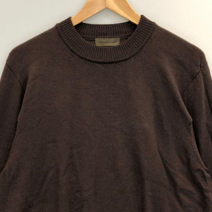 美品◆リナシェンテ ニット モックネック 長袖 ブラウン系 メンズ サイズ52 Rinascente 【AFB26】