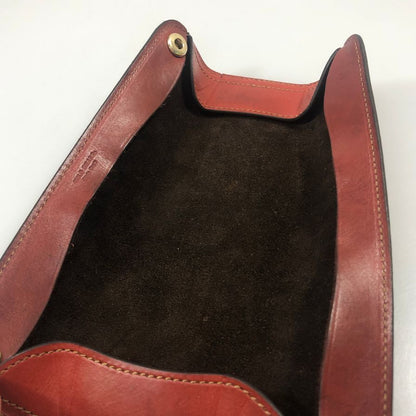 ワイルドスワンズ ペンケース シリンダー レッド レザー WILDSWANS【AFB55】【中古】