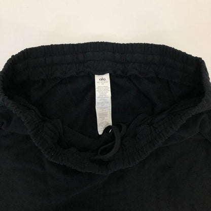 アロ スウェットパンツ ロゴ ブラック メンズ サイズXS alo 【AFB41】