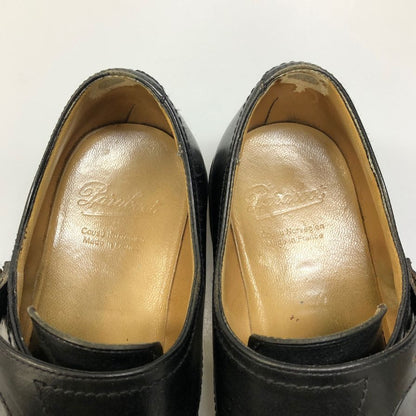 パラブーツ レザーシューズ ダブルモンクストラップ ウィリアム レザー メンズ サイズ5 ブラック Paraboot WILLIAM ビジネスシューズ 約24.0cm【LA】【中古】