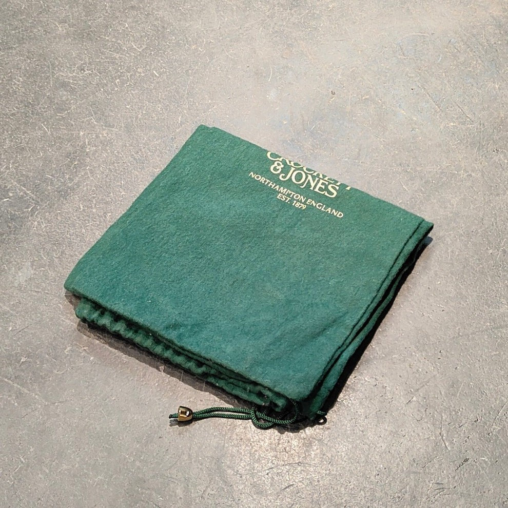 クロケット&ジョーンズ レザーシューズ オンスロー ブラウン メンズ サイズUK7E CROCKETT&JONES ONSLOW ビジネスシューズ 約25.5cm【LA】【中古】