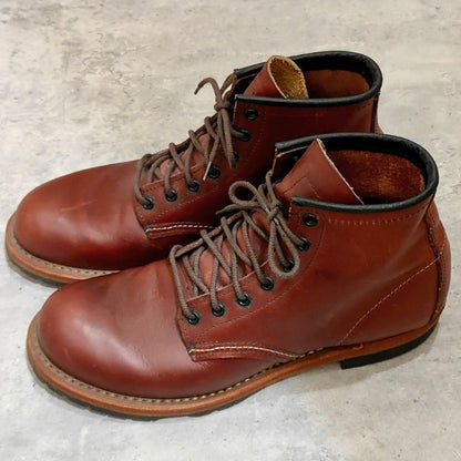 レッドウイング ブーツ 9011 ベックマン ブラックチェリー サイズUS7D REDWING ブーツ 約25.0cm【LA】【中古】