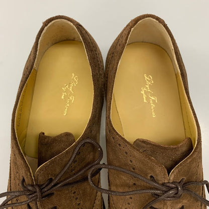 ロイドフットウェア レザーシューズ 2826ER04 ウイングチップ スエード メンズ サイズ7.5 ブラウン系 Lloyd Footwear 約26.0cm【AFD12】