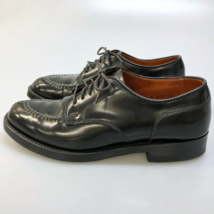 オールデン レザーシューズ 2451 Uチップ コードバン メンズ 5ハーフ 黒 Alden ビジネスシューズ 約23.5cm【LA】【中古】