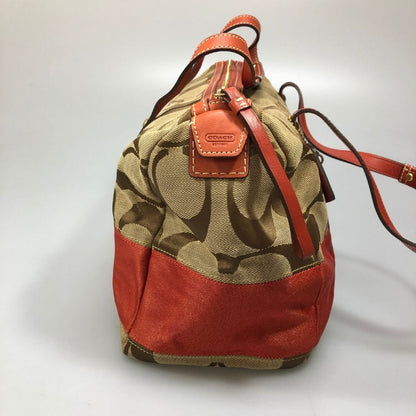 コーチ ショルダーバッグ シグネチャー キャンバス×レザー D0726-11102 COACH【AFE5】