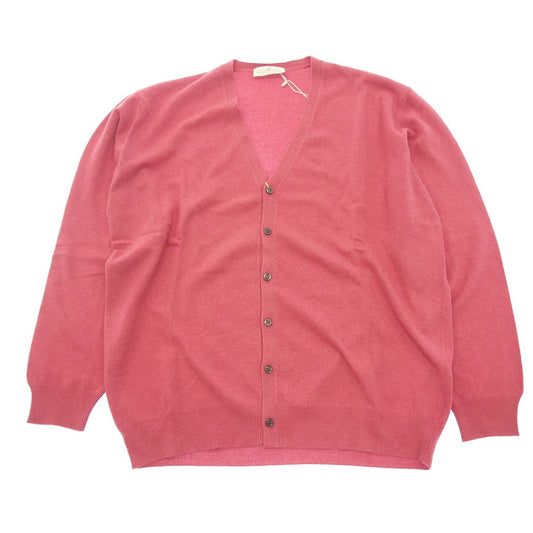 Like new◆Della Ciana Cardigan Cashmere x Wool Men's Size 60 Pink Della Ciana [AFB15] 