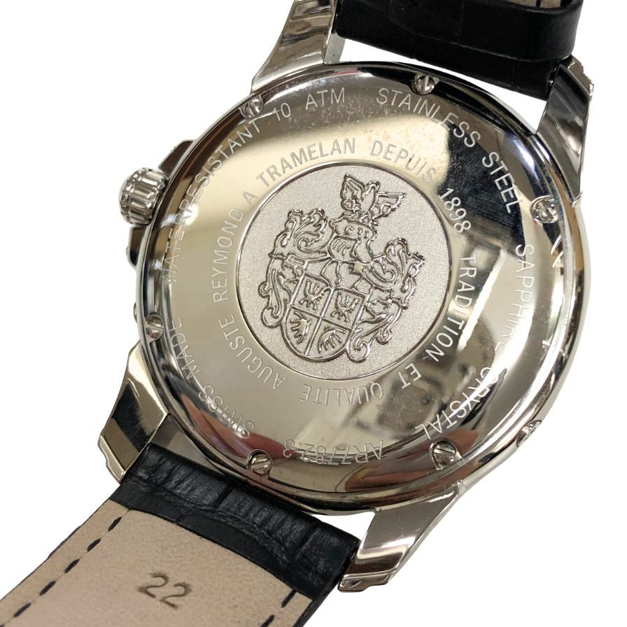 オーガストレイモンド マゼラン クオーツ 軌道衛星 AR7782.3 白文字盤 AUGUSTE REYMOND【AFI4】