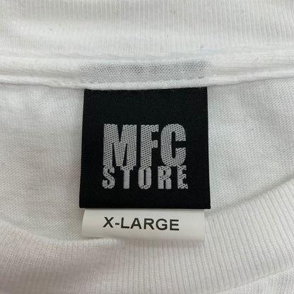 新品同様◆MFCストア／デニス ロッドマン コットンTシャツ XLサイズ ホワイト MFC STORE x DENNIS RODMAN 【AFB747】