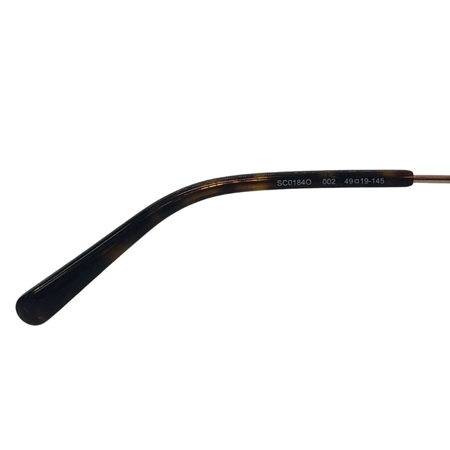 ステラマッカートニー SC0184O 002 49□19-145 べっ甲柄 メガネ Stella McCartney【AFI10】