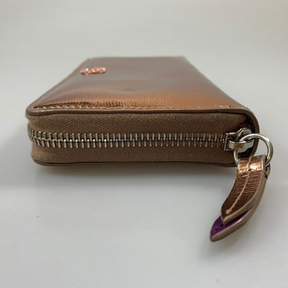 グッチ 長財布 ラウンドジップ ダブルG メタリック バイカラー 854696 GUCCI【AFI11】