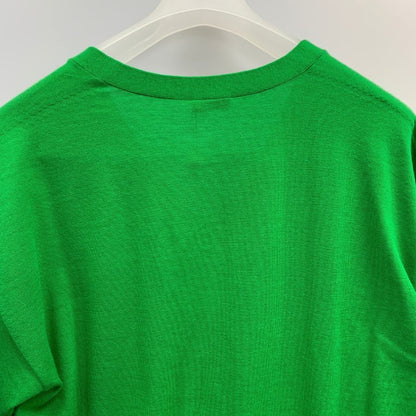 未使用◆キャッシュ＆バルバ カーディガン ウーステッドカシミヤ 150 グリーン メンズ サイズ2 IMWSW002 Cash&Barba 【AFB27】