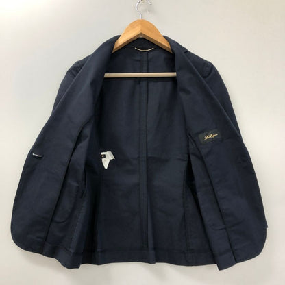 中古◆レ コパン ジャケット シングル コットン ブラック系 レディース サイズ42 Les Copains 【AFB18】