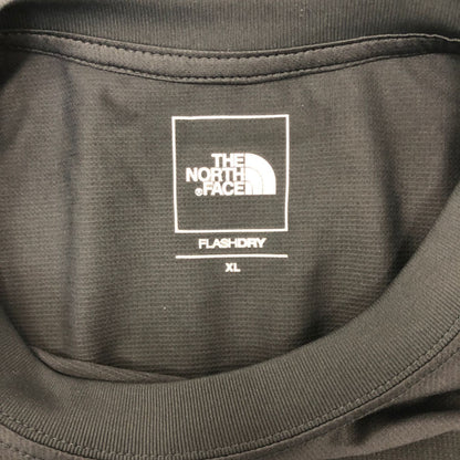 新品同様◆ノースフェイス Tシャツ NT62590 ショートスリーブフリーランフラッシュドライクルー ブラック サイズXL THE NORTH FACE 【AFB20】