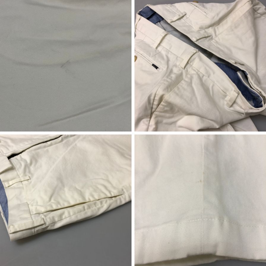 ポロ ラルフローレン ショートパンツ ストレッチ スリムフィット メンズ ホワイト サイズ30/32 POLO RALPH LAUREN 【AFB37】