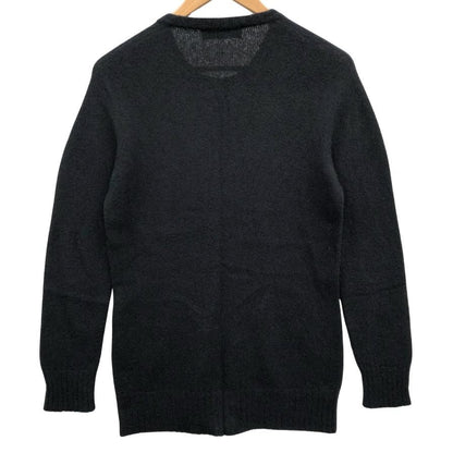極美品◆ドルチェ&ガッバーナ カーディガン カシミア＆シルク レディース サイズ42 ブラック DOLCE&GABBANA 【AFB31】