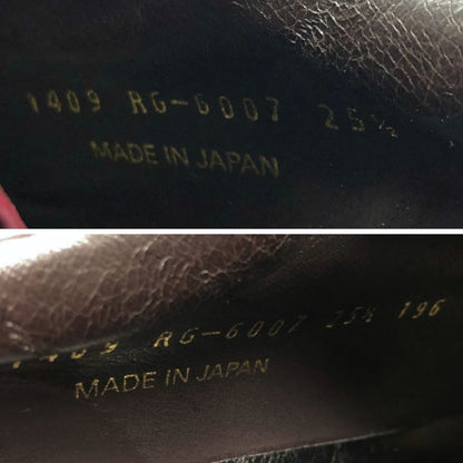 大塚製靴 レザースニーカー パープル系 メンズ サイズ25.5 RG-6007 OTSUKA 約25.5cm【AFC28】