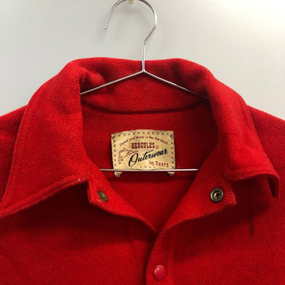 中古◆ヘラクレス バイ シアーズ 50S ワークジャケット メンズ レッド サイズ表記なし HERCULES by Sears 【AFF20】