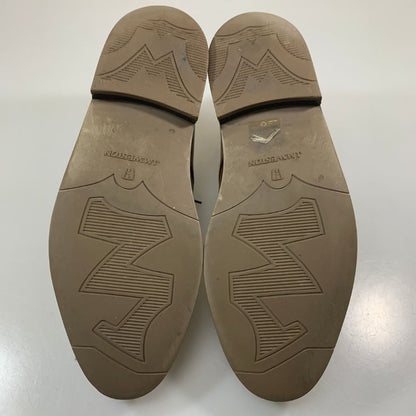 ジェイエムウエストン レザーシューズ 765-22 ストレートチップ 旧ロゴ シボレザー ブラウン メンズ サイズ8.5E J.M.Weston ビジネスシューズ 約27.0cm【LA】【中古】