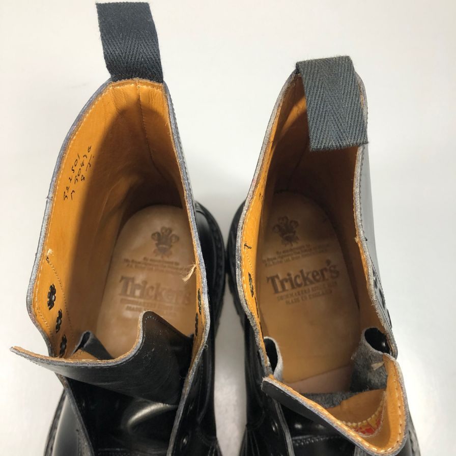 トリッカーズ 9047G カントリーブーツ メンズ サイズ 8 ブラック Tricker's ブーツ 約26.0cm【LA】【中古】