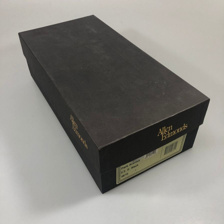 アレンエドモンズ レザーシューズ ストレートチップ カーフ レザー ブラック UK8.5 Allen Edmonds 約27.5cm【AFD4】