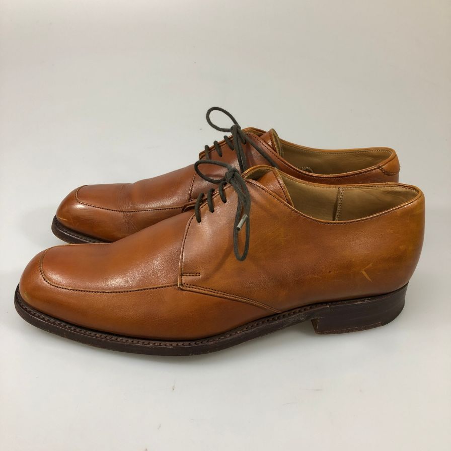 ポールスミス レザーシューズ Uチップ イングランド製 メンズ サイズ UK7 ブラウン PaulSmith 約25.5cm【AFC53】