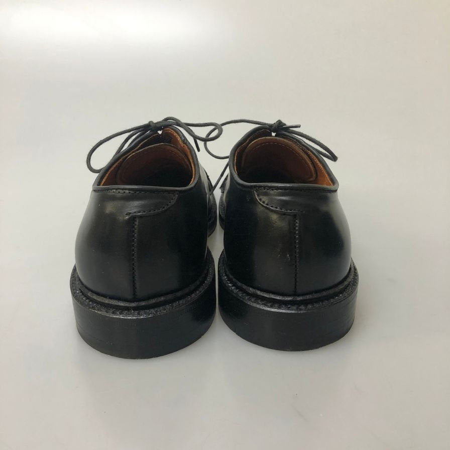 オールデン 9901 プレーントゥ コードバン ブラック メンズ  サイズUS6.5D ALDEN ビジネスシューズ 約24.5cm【LA】【中古】