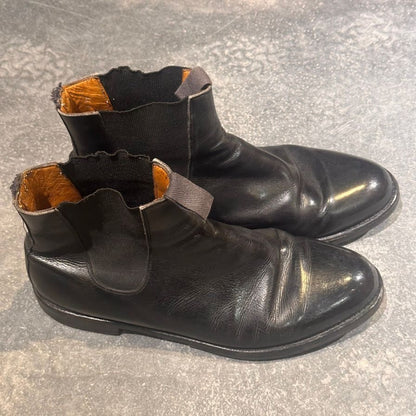 パラブーツ サイドゴアブーツ カーフ ブラック サイズ44 PARABOOT ブーツ 約28.5cm【LA】【中古】