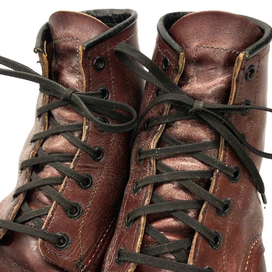レッドウィング ブーツ 9011 ベックマン USA製 ブラックチェリー サイズUS8.5 メンズ REDWING 約26.5cm【AFC47】