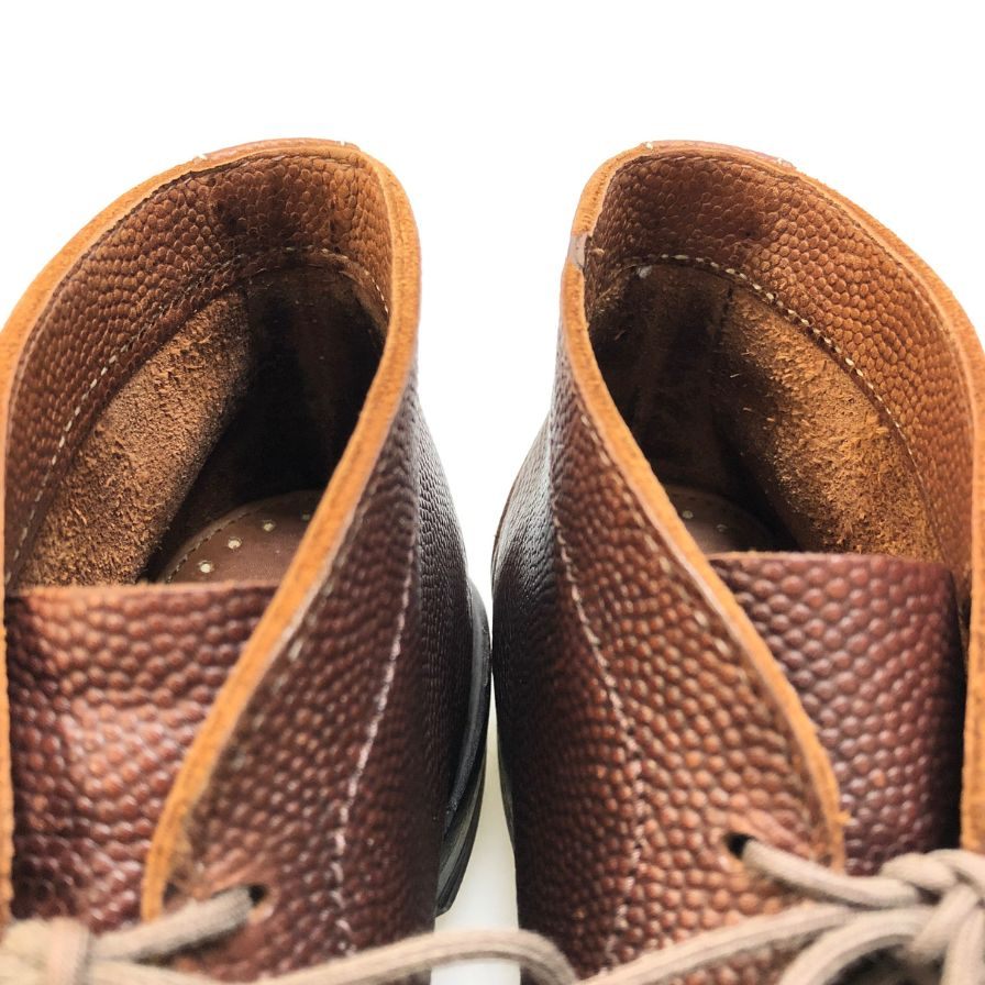 アレンエドモンズ ブルックスブラザーズ別注 チャッカブーツ シボレザー ブラウン メンズ サイズ7.5D Allen Edmonds×Brooks Brothers 約25.5cm【AFC43】