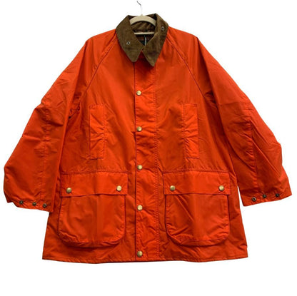 新品同様◆バブアー アウター ジャケット 232MWX2138 OVERSIZED BEAUFORT Bshop別注 メンズ オレンジ系 サイズ38 Barbour 【AFA2】
