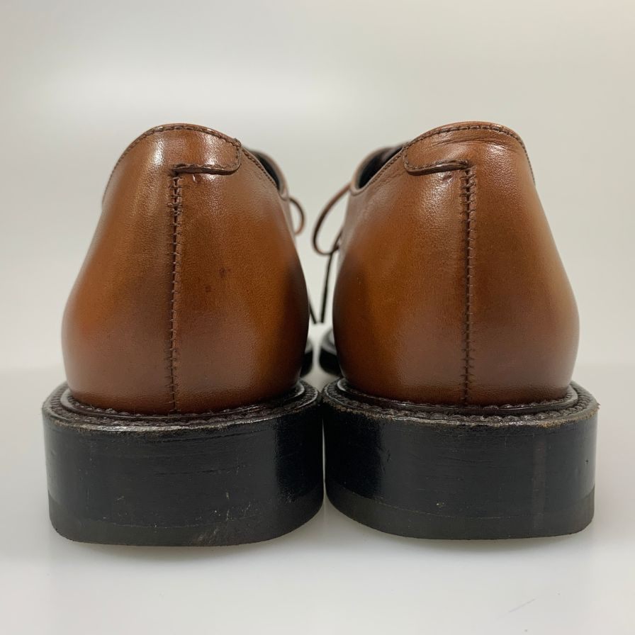J.M.ウェストン 392 プレーントゥ ブラウン レディース サイズ 4D J.M.Weston 約24.0cm【AFC32】