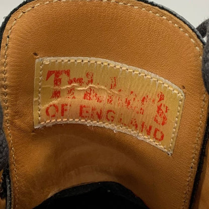 トリッカーズ カントリーブーツ M2508 モールトン カーフ コマンドソール メンズ サイズ7ハーフ ブラック Tricker`s ブーツ 約26.5cm【LA】【中古】