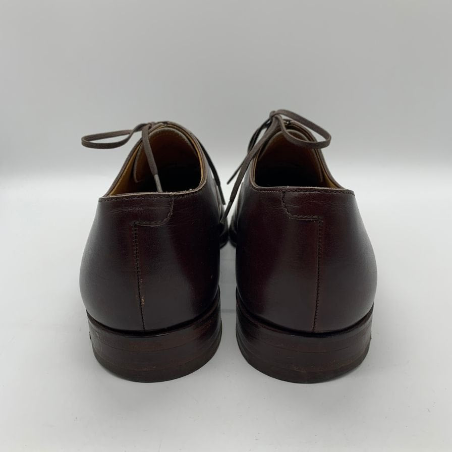 ポロ ラルフローレン レザーシューズ プレーントゥ サイズ26cm ボルドー メンズ Polo Ralph Lauren 約26.0cm【YB6】