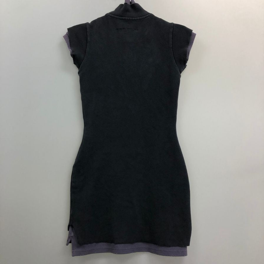 中古■アレキサンダー ワン ティー ドッキング ワンピース ポロシャツタイプ レディース サイズ不明 ブラック alexanderwang.t 【AFB2】