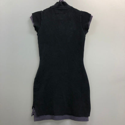 中古■アレキサンダー ワン ティー ドッキング ワンピース ポロシャツタイプ レディース サイズ不明 ブラック alexanderwang.t 【AFB2】