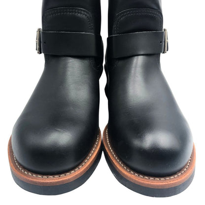 レッドウイング エンジニアブーツ レザー ハイカット  2976 メンズ サイズ9D ブラック RED WING 約27.5cm【AFC33】