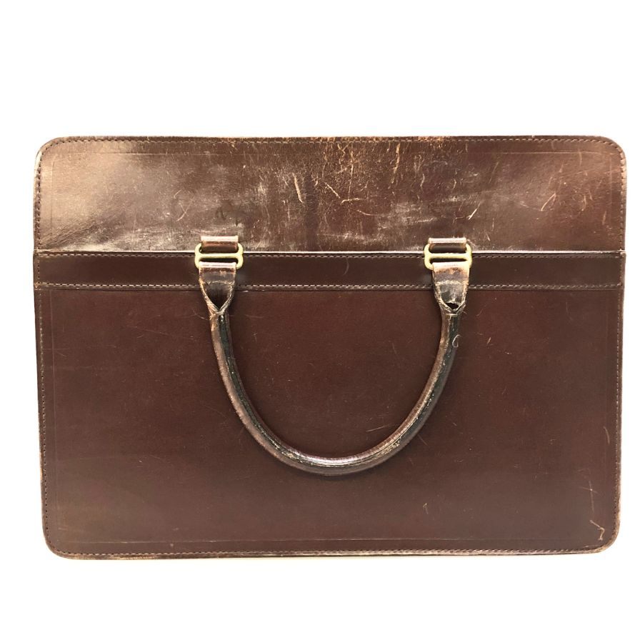 ホワイトハウスコックス ビジネスバッグ ブライドルレザー ブラウン Whitehouse Cox【AFE5】