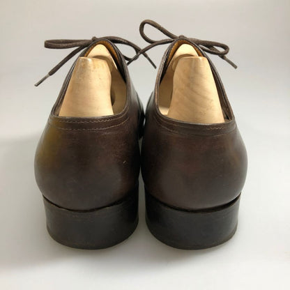 ジョンロブ フィリップ2 レザーシューズ ミュージアムカーフ ブラウン 6E JOHNLOBB ビジネスシューズ 約24.5cm【LA】【中古】